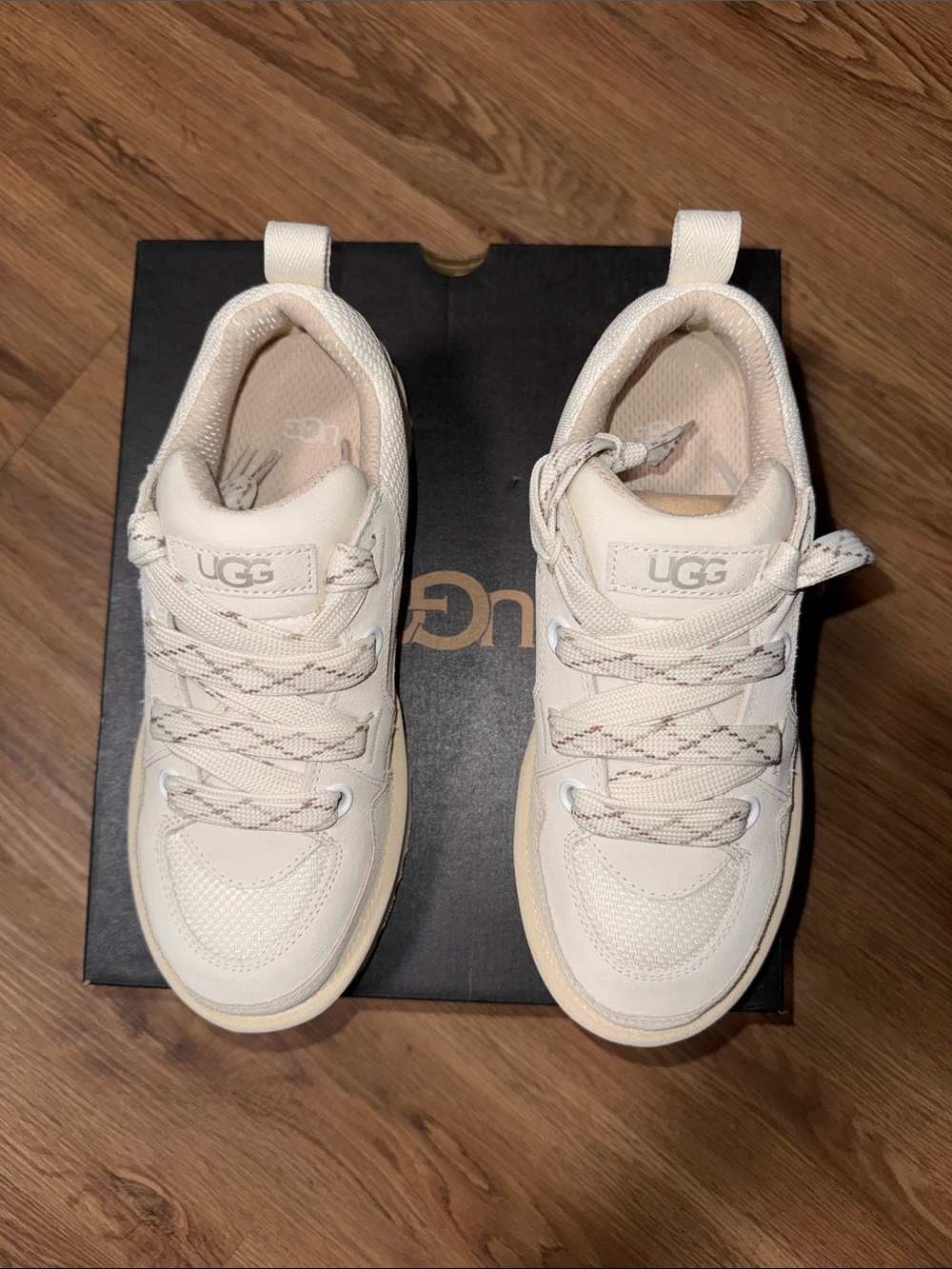 UGG Lo Lowmel Sneaker Jasmine Grey 1169493 Men's 8 / Women's 9.5 NIB!